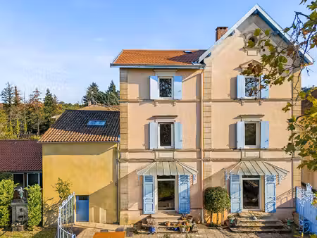 authentique bâtisse rénovée avec atelier et vue panoramique sur la nature à soucieu en jar