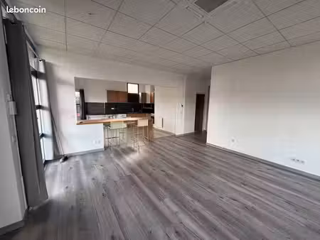 appartement 2 pièces de 58 m² en rdc avec jardin de 90 m²  clim et parking fermé