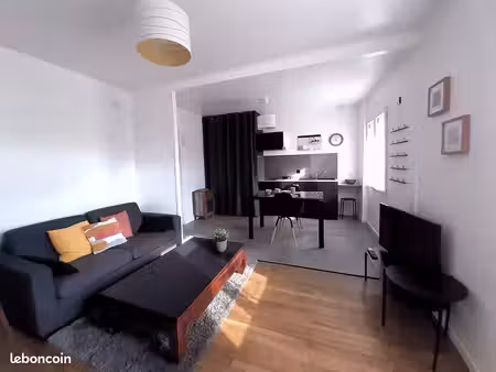 appartement t2 meublé  2 pièces proche centre ville