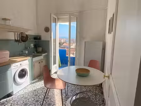 coup de coeur: t2 meublé avec balcon vue canigou