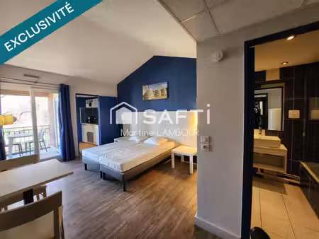 studio t1 avec terrasse