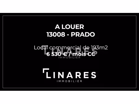 my local - local commercial 193m2 - 13008