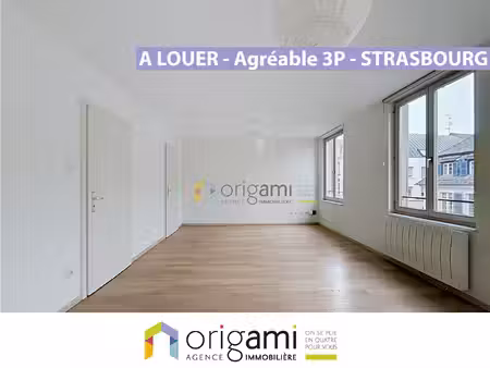 strasbourg krutenau - agréable 3p