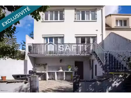 belle maison 4/5 chambres - jardin - garage - sous-sol total
