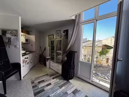 bordeaux victoire - rue bergeret - appartement duplex t2 meu