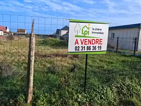 vente terrain à feuguerolles-bully (14320)  137 500 €