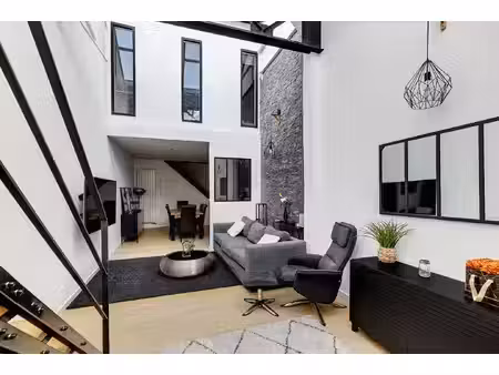 loft au charme industriel avec jardin privatif à hem à hem - 155 m2 - 449000 €