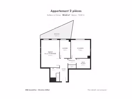 appartement de 51 m² à saint-germain-en-laye