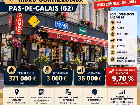 vente boutique/local commercial 257 m²
