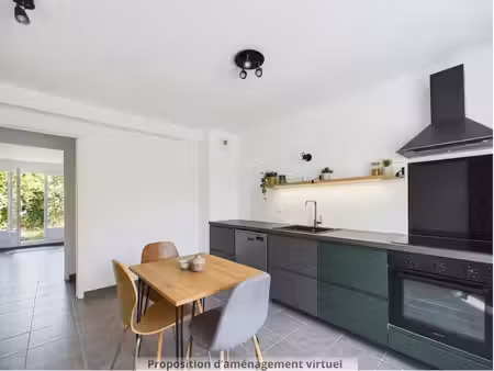 maison familiale sur 3 niveaux avec jardin  terrasses et garage à gennevilliers