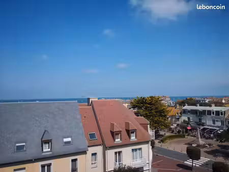 studio meublé près de caen et iut avec vue mer panoramique et parking — 600 /mois tout com