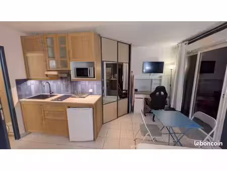 studio meublé gare riquier - tous frais inclus