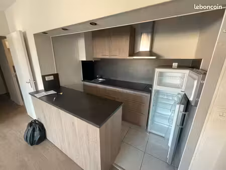 louer – beau t2 rénové de 43 m² avec balcon  garage fermé et cave – rodez– libre 15 janvie