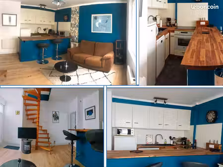 2/3 pièces - 36 + 15 m2 - petite maison individuelle en centre-ville