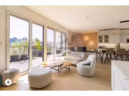 prestige  duplex 114 m2 avec terrasse de 51m2 en dernier éta