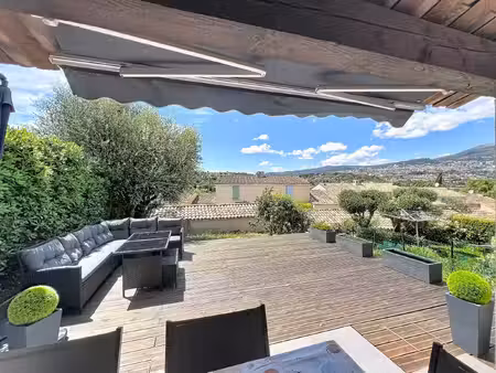 grasse - le plan : maison 110 m² - terrasse et jardin