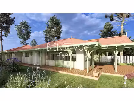 beau terrain de 1200 m2 sur claouey