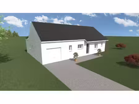 terrain avec maison neuf à vendre