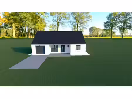 terrain avec maison neuf à vendre