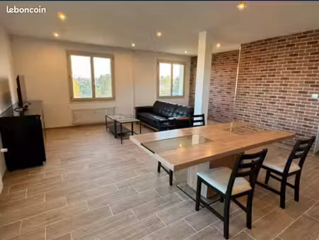 appartement t3 meublé 85m2 - riorges