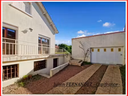 dpt vienne (86)  à vendre châtellerault maison p4 de 93m² - terrain de 521m²