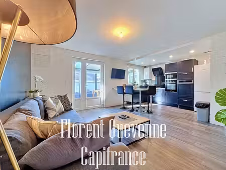 à 50 mètres de la plage – maison rénovée de plain-pied avec terrasse plein sud