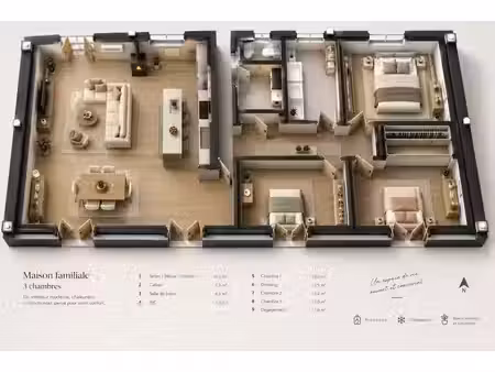 vente maison 4 pièces 100 m² à le bouscat (33110)  449 400 €