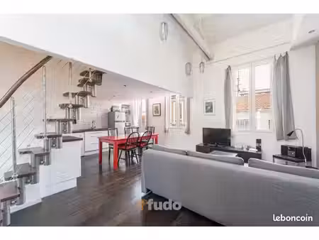duplex rénové 3 pièces avec balcon - très bon état - marseille 13005