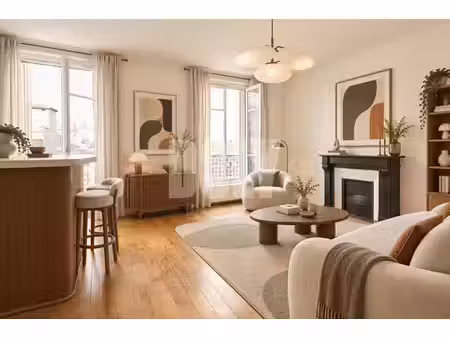 exclusivité doly - appartement - rue des huissiers - neuilly