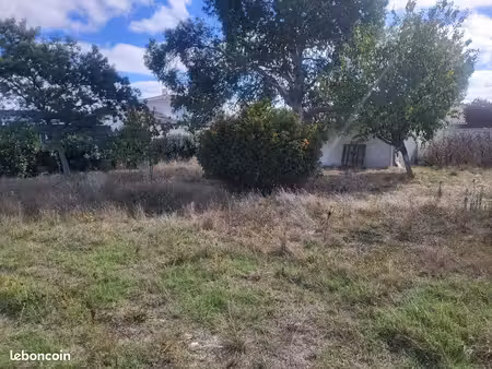 terrain 600 m² vaux sur mer