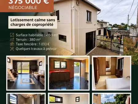 maison de 160m2 à fleurimont près du super u de l'éperon