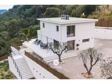 nice - bellet - maison contemporaine - 6 pièces - piscine - vue panoramique