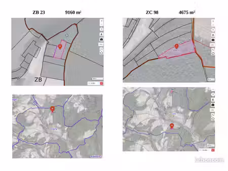 parcelles de forêt - commune de léry (21) - 23 000m²