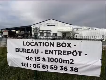 box garage entrepôts bureaux