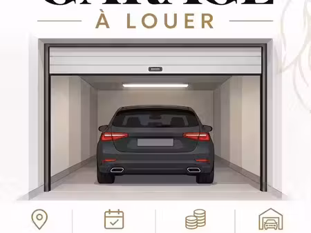 chassieu - garage a louer