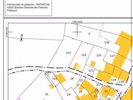 terrain agricole plat ombragé