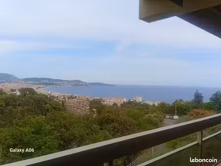 appartement vue exceptionnelle mer fabron