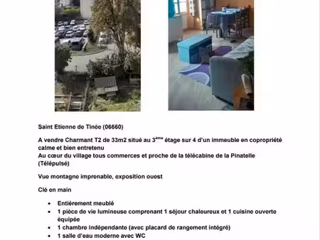 magnifique appartement st étienne de tinée