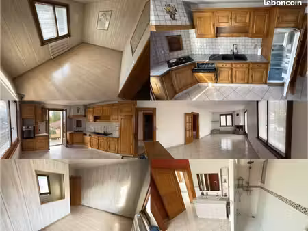 appartement avec grande pièce de vie et cuisine américaine
