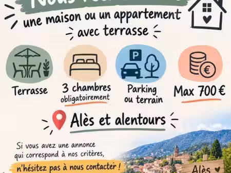 recherche maison en location