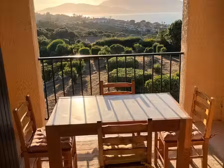 appartement t2 à louer sur porticcio