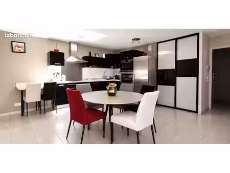 magnifique t3 78m2-aucun travaux-tbetat-climatise-lumineux- rillieux le vieux village