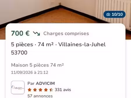 maison 6 pièces dpe c