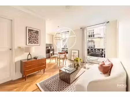 paris 7e - gros caillou / université - 2 pièces - 34 77m² carrez - 1 chambre - parfait éta