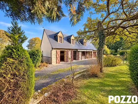 poilley ? maison en pierre avec dépendances et terrain arboré