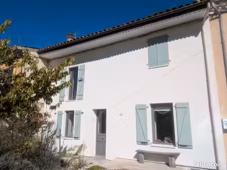 maison rénovée avec jardin luc en diois