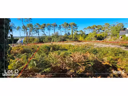 morgat – bois du kador | terrain à bâtir viabilisé de 1 226 m²