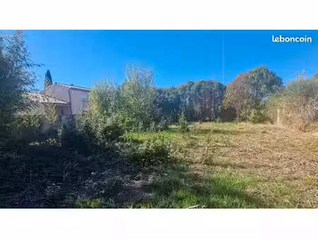 eaunes centre  terrain constructible