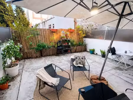 grand t1 bis et terrasse de 32 m2 - hypercentre quartier saint cyprien