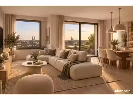 appartement 3 pièces 77 m²
